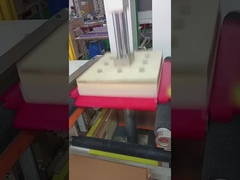 Caixas de embalagem de cartão dobrável reciclável com fecho magnético e fecho de fita