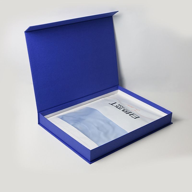 Caixa-presente de cartão rígido magnético personalizado de capa dura para relógio T-Shirt Beleza de jóias