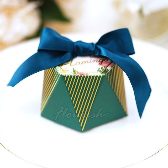 Cartão de embalagem de papel de presente de chocolate de chocolate personalizado