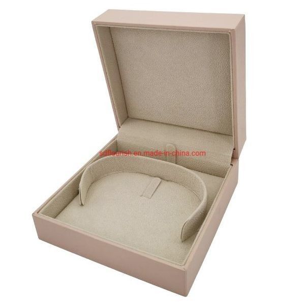 5000 PCS/Mês Bracelete de cartão rosa claro e forte Joias Caixa de embalagem de presente para papel/cartão