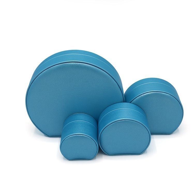 Caixa personalizada de joias de couro PU de luxo com logotipo feita em massa Tempo de entrega 15-20 dias amostras gratuitas e envio rápido