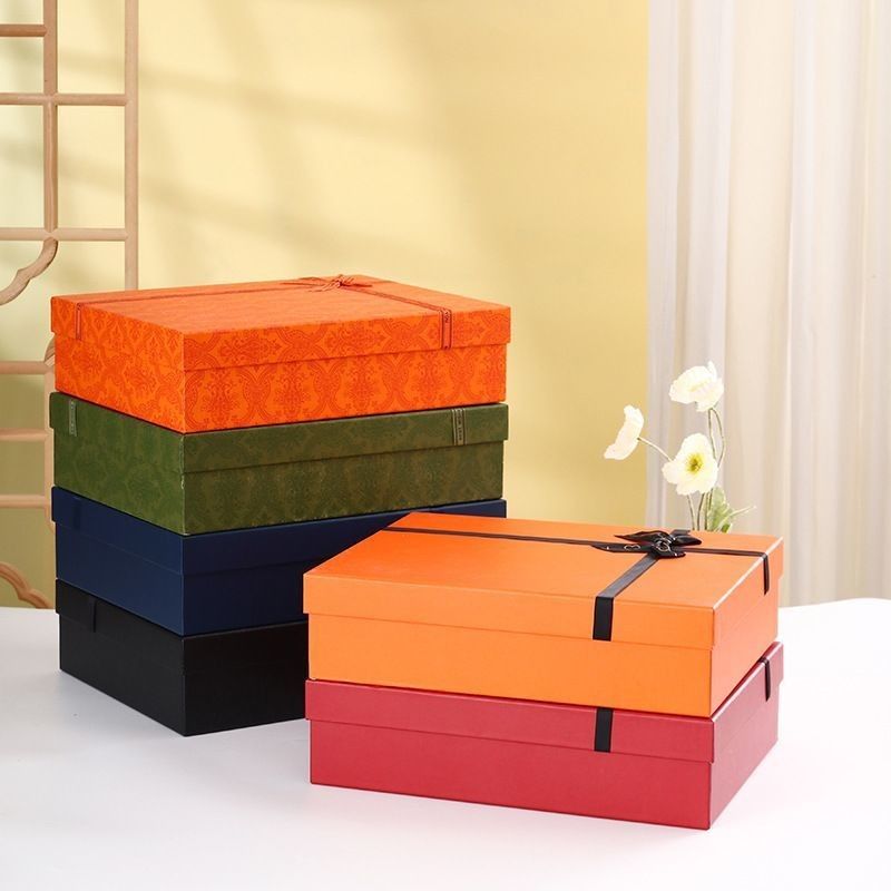 Impressão de dois lados Festival de casamento cosmético Perfumes Papel de cartão Embalagem de presente Caixa de cartão Costas de envio personalizadas com tampa