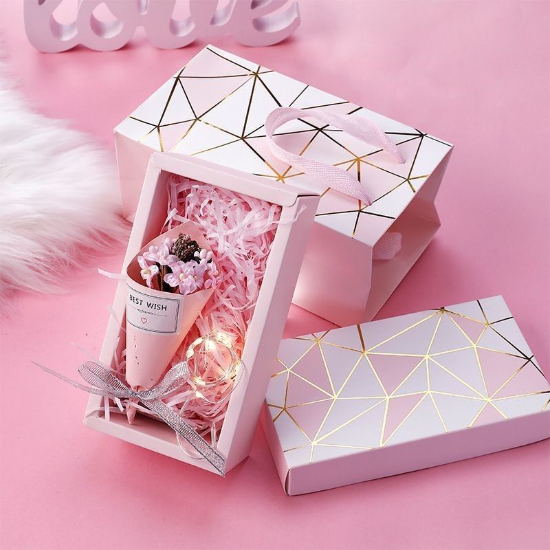 Estampagem Quente Maquiagem Cobertura e Caixa Base Cosméticos Perfumes Papel de Cartão Caixa Regalo