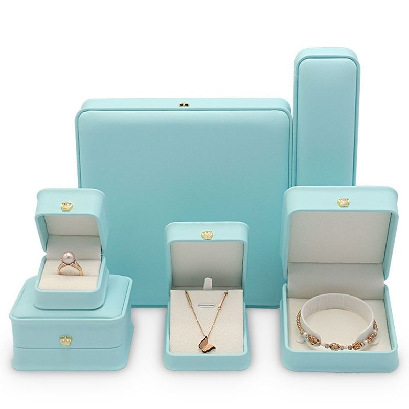Anel Quadrado Original Pulseira Relógio Embalagem de Presente Joalharia Joalharia Conjunto Embalagem Caixa de Exibição com EVA Insert de espuma
