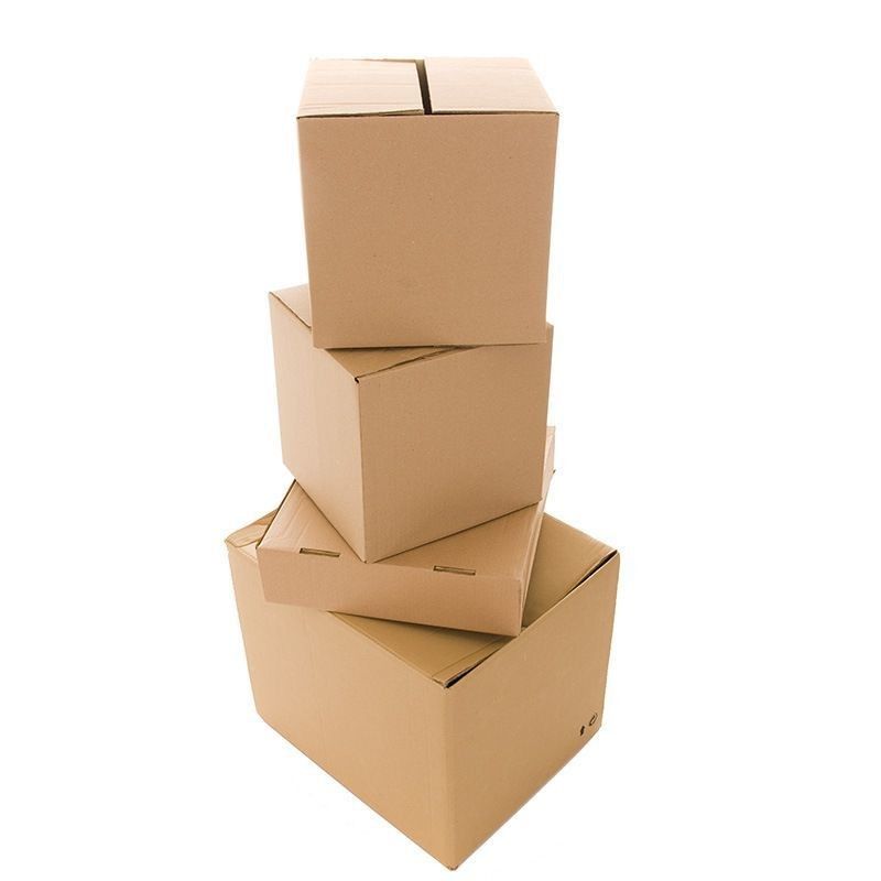 3 Ply B flauta embalagem plana caixas de papelão dobrável caixa de papelão branco para vinho cerveja bebida de leite