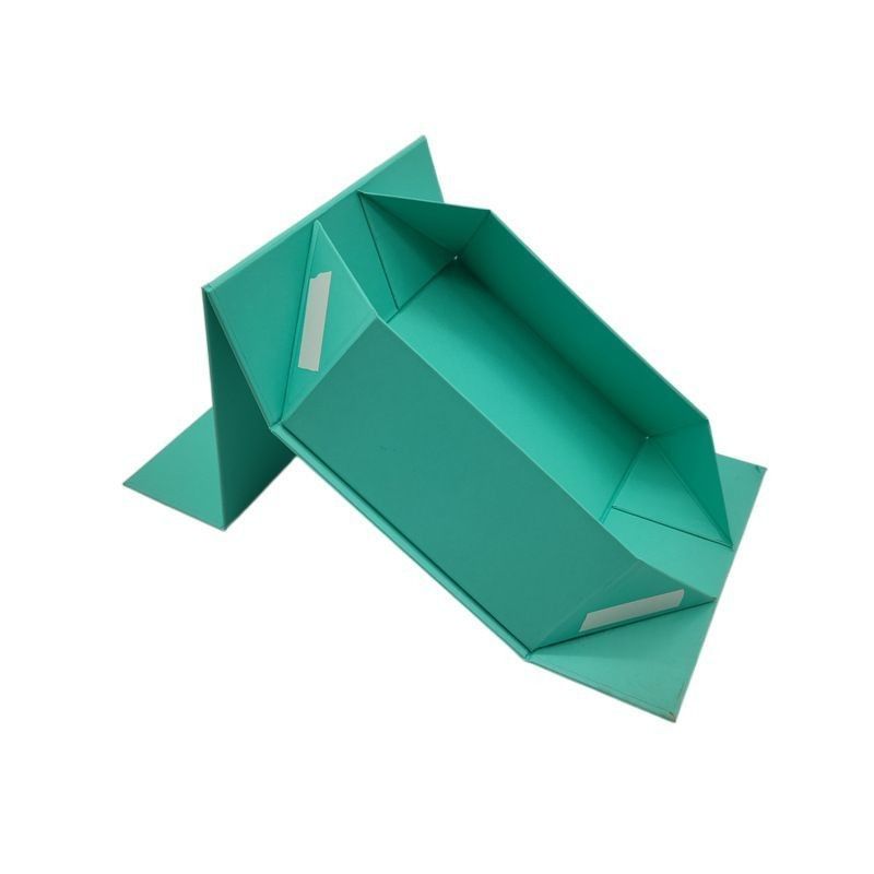 Decoração de Natal Caixa de presente dobrável de papel Joalharia cosmética Caixas de cartão dobráveis