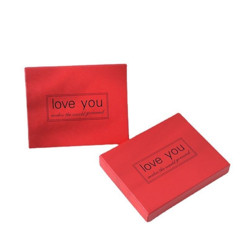 Caixa de presente de perfume de batom retangular personalizado para favores de casamento personalizados