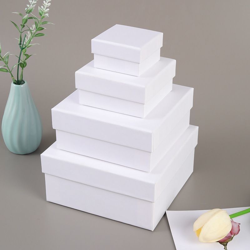 Pequena Caixa de Presente Quadrada Caixas de Presente com Capa para o Dia da Mãe