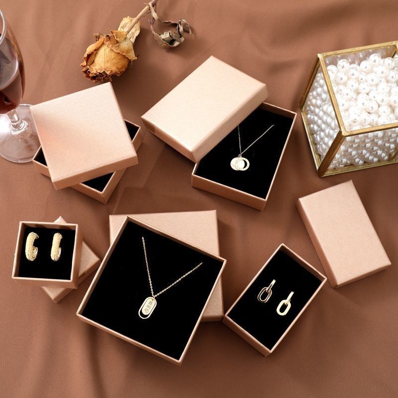 Pequena dimensão Luxury Jewellery Gift Box Caixa de papel de armazenamento Caixa de amostras gratuitas Caixa de exibição