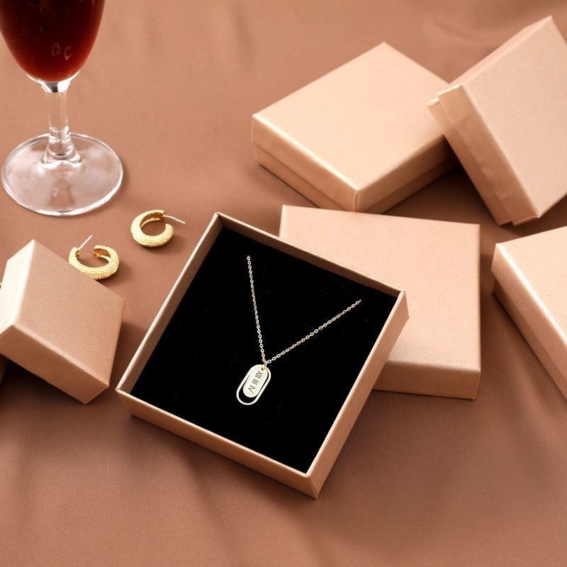 Pequena dimensão Luxury Jewellery Gift Box Caixa de papel de armazenamento Caixa de amostras gratuitas Caixa de exibição