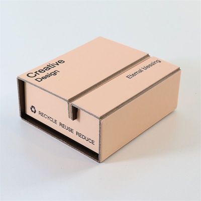 Caixas de jóias de papelão dobráveis de pequeno porte Festa de casamento Caixa de embalagem de presentes pequenos Impressão offset