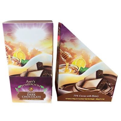 Caixas de presente personalizadas com logotipo para comida Pizza Chocolate