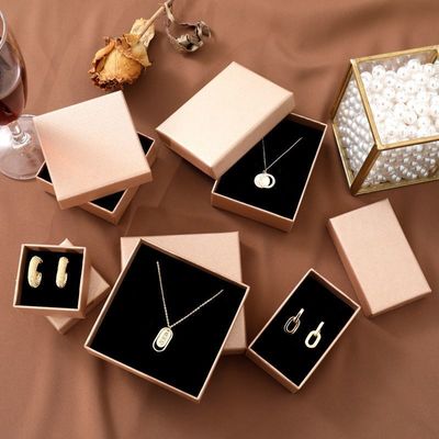 Pequena dimensão Luxury Jewellery Gift Box Caixa de papel de armazenamento Caixa de amostras gratuitas Caixa de exibição