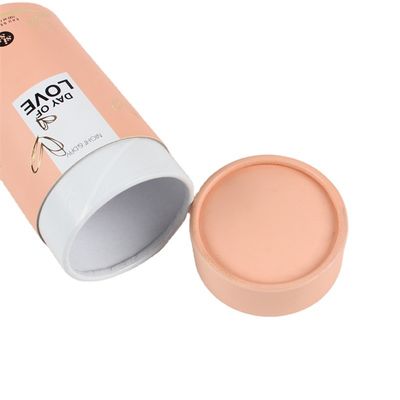 caixa de empacotamento do tubo de papel do cilindro do óleo essencial de 6x10cm biodegradável